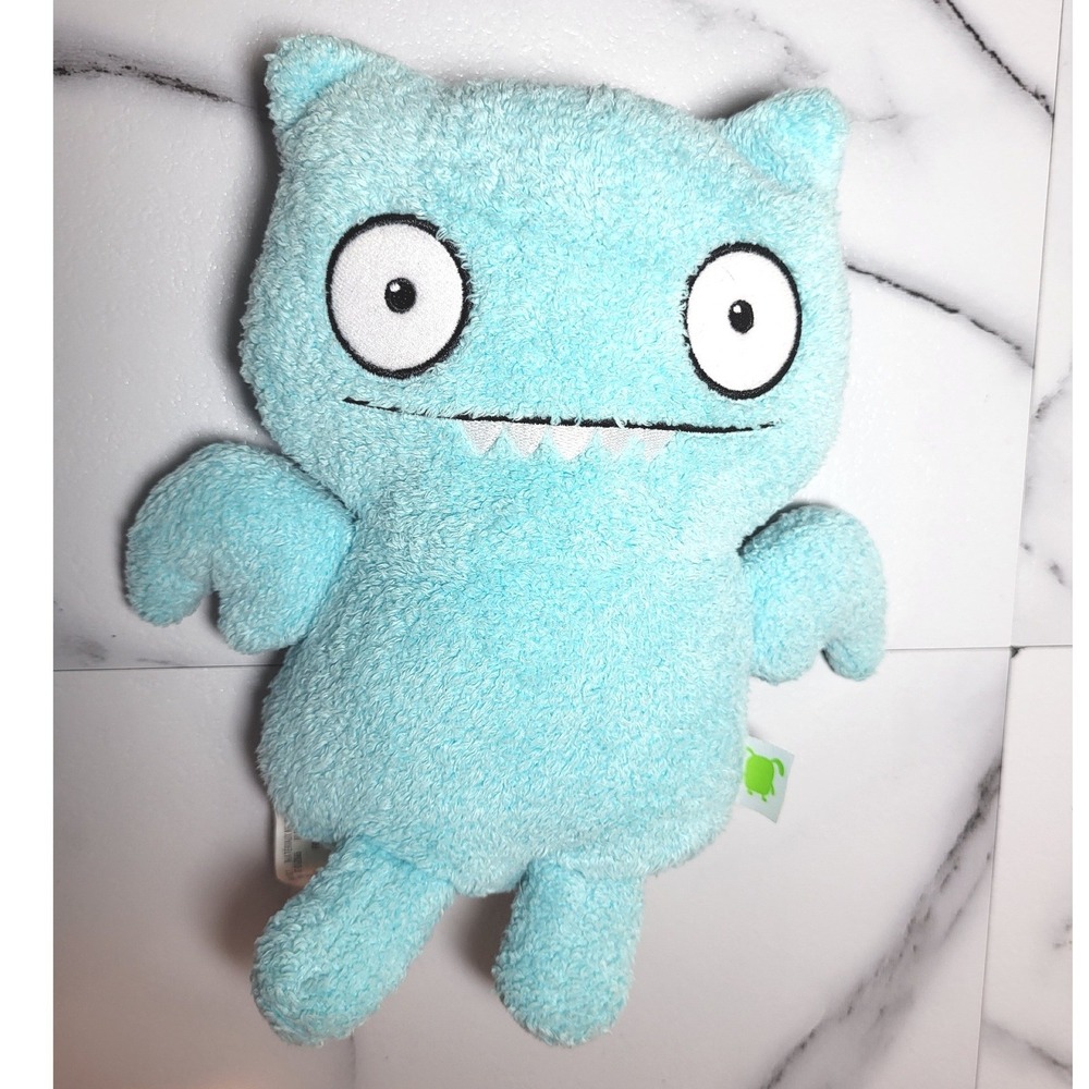 UglyDolls Ice-Bat Plush Blue Winged Monster Stuffed Toy Hasbro 2019 Plush Small
